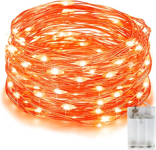 Lichterkette halloween herbst - lichterkette,