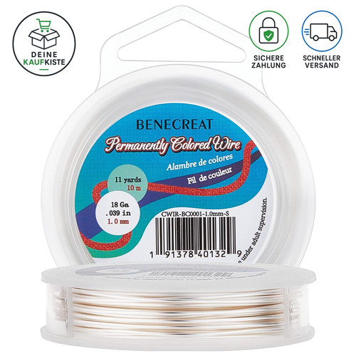 Silberdraht 0mm - silberdraht, 1,0mm