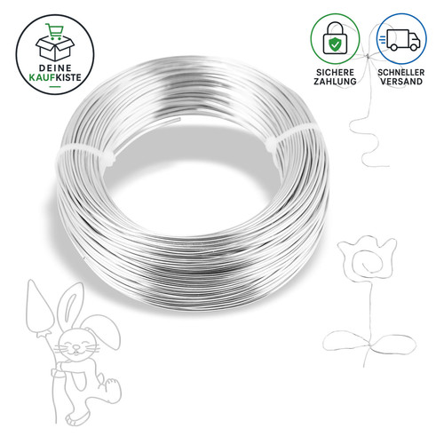 Basteldraht 1mm 50m - 1mm,