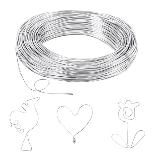 Basteldraht aluminium 1mm 50m - basteldraht,