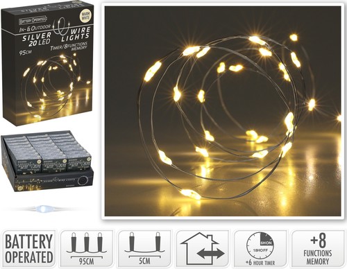 Led micro silberdraht - led,