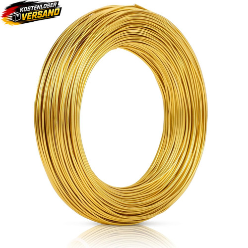 Goldener basteldraht x 1 - m,