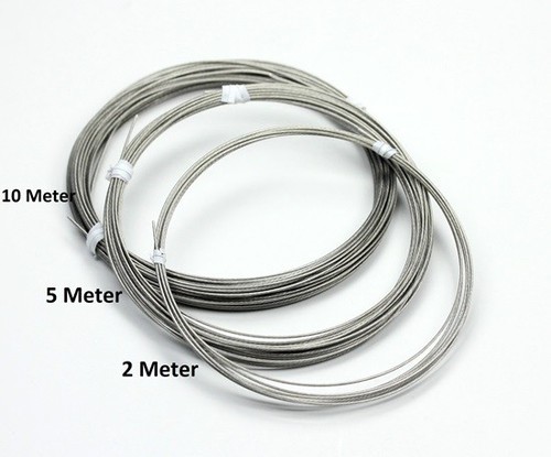 Schmuckdraht 8mm strängig - 0,8mm, 7-strängig